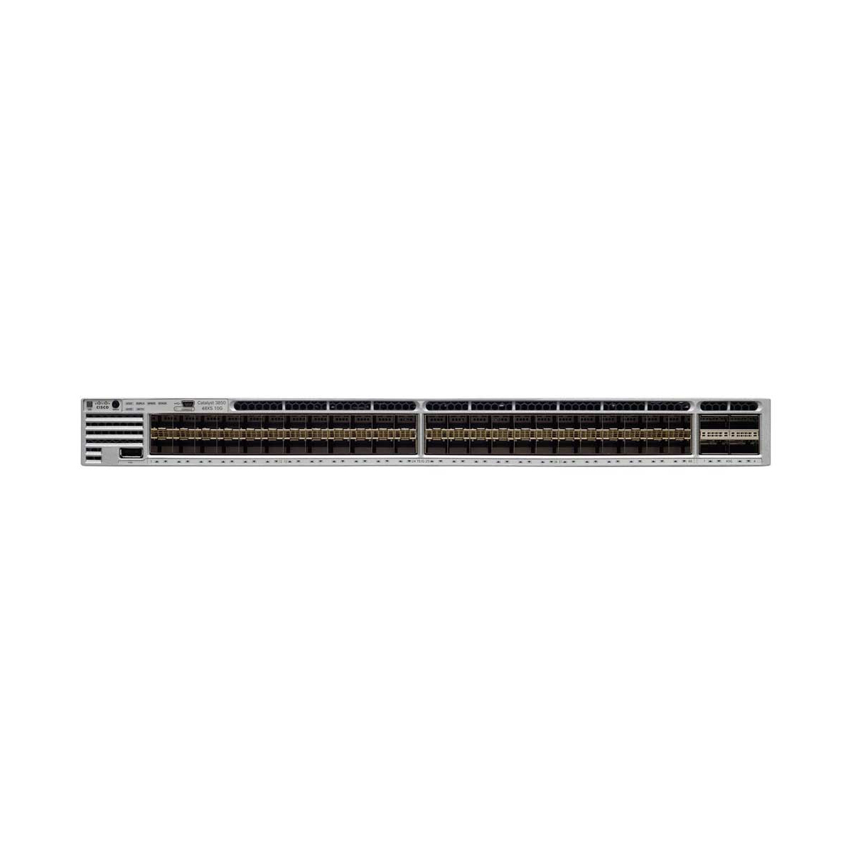 سوئیچ 48 پورت +SFP با 4 پورت +QSFP سیسکو مدل C3850-48XS-E
